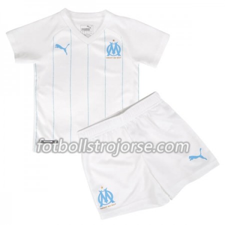 Olympique de Marseille Matchtröjor Barn Hemma Fotbollströja 2019-2020